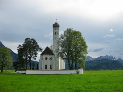 Hohenschwangau. St.Coloman Church