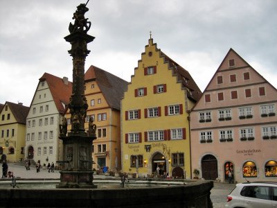 Rothenburg ob der Tauber. Markplatz