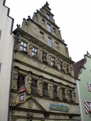 Rothenburg ob der Tauber. Baumeisterhaus