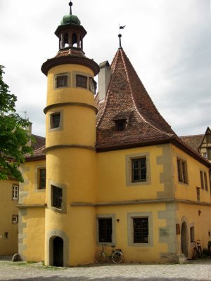 Rothenburg ob der Tauber. Spitalbereiter Haus