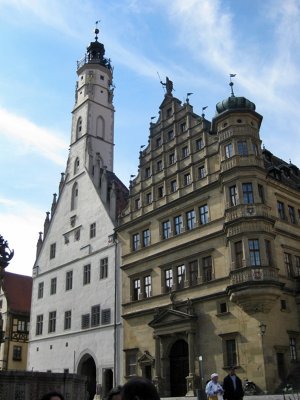 Rothenburg ob der Tauber. Rathaus (Town Hall)