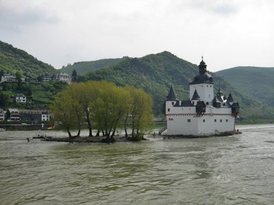The Pfalz in the Rhine near Kaub