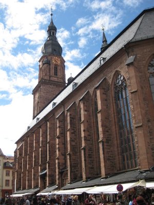 Heidelberg. Heiliggeistkirche (Church of the Holy Spirit)