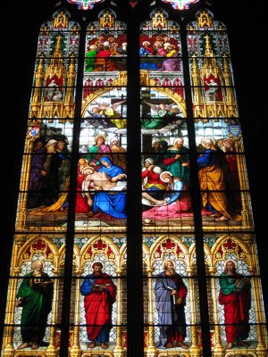 Klner Dom (Colognes Cathedral). Stained Glass Windows
