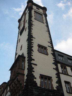 Frankfurt am Main. Langer Franz (Tall Franz Tower)