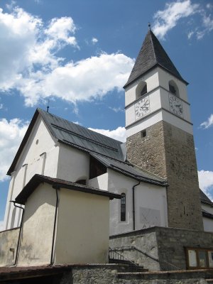Church in Tarasp-Fontana
