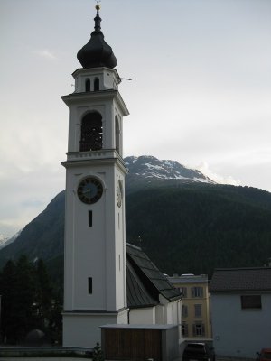 Pontresina.San Nicul Reformed Church