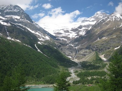 Pal Glacier seen from Alp Grm
