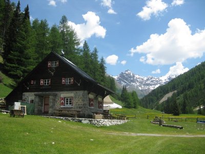 Swiss National Park. Varusch Hut