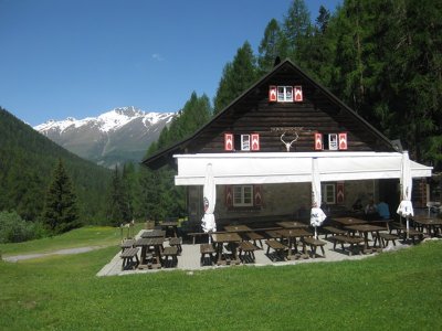 Swiss National Park. Varusch Hut