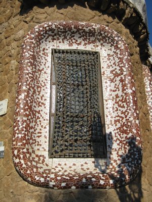 Window in the Administration Lodge