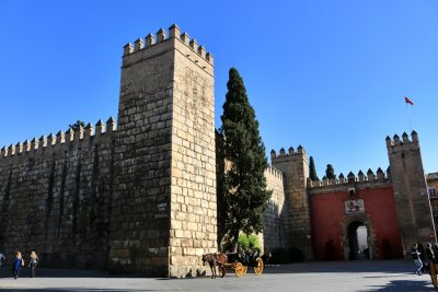 Reales Alczares. Puerta del Len