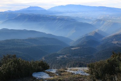 Vall de Sau-Collsacabra. Vista des de Tavertet