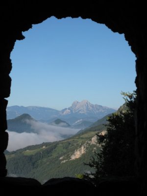 Vista des del Santuary de Montgrony