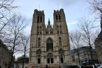 Brussels. Cathedral