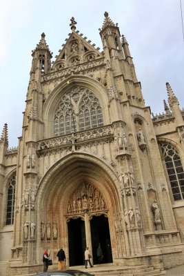 Brussels. Church of Notre-Dame-du-Sablon