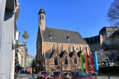 Brussels. Church of Saint Mary Madalene