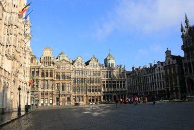 Brussels. La Grand Place and the Guild Houses