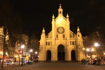 Brussels. Sainte-Chaterines Church