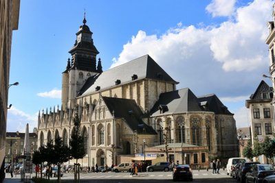 Brussels. Notre Dame de la Chapelle