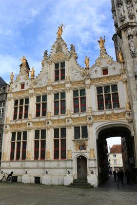 Bruges. Burg Square