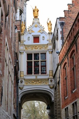 Bruges. Burg Square