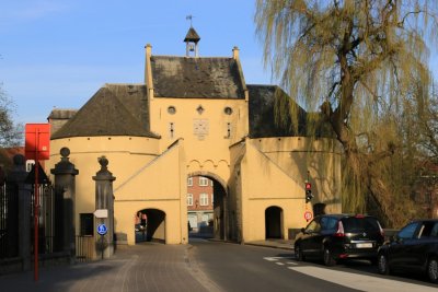 Bruges. Smedenpoort (City Gate)