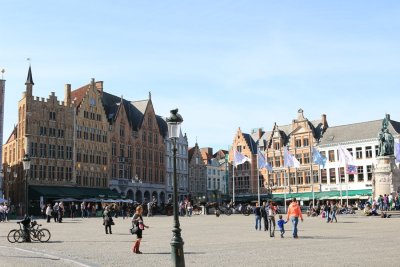 Bruges. Market Square  (Markt)