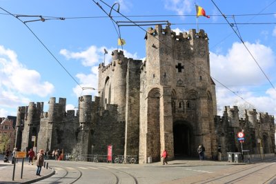 Ghent. The Gravensteen (The Castle of the Counts)