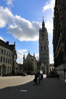 Ghent. The Belfry Tower