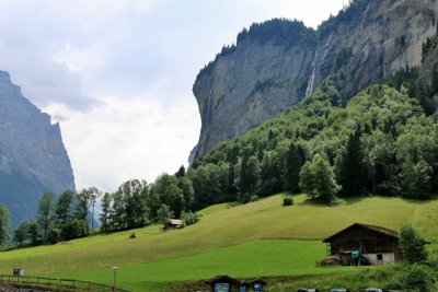 Lauterbrunnen. The Waterfalls Valley