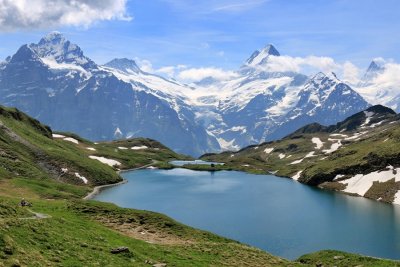Grindelwald. Lake Bachalpsee
