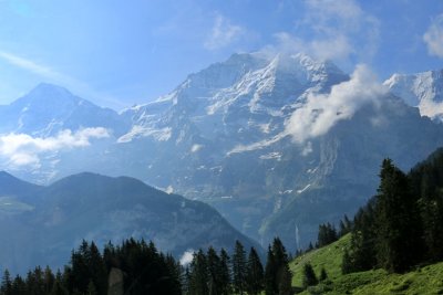The Jungfrau.  View from Mrren