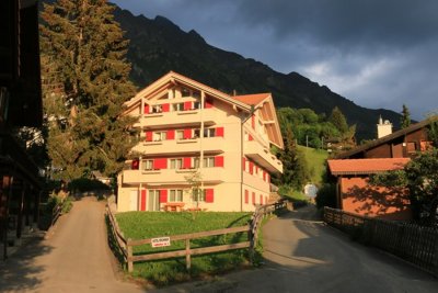Wengen. Late Afternoon Light