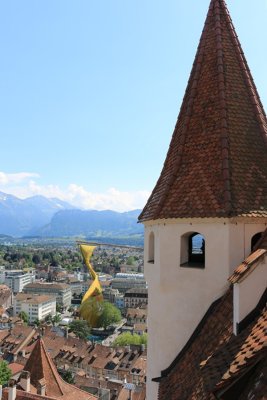 Thun. View from the Schloss Thun