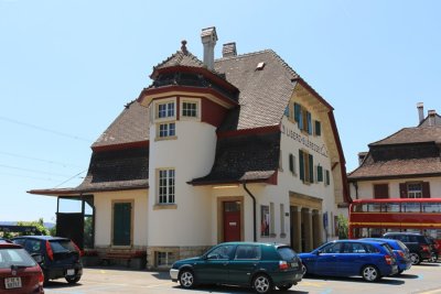 Ligerz. Train Station