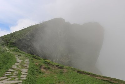 Hiking in the Mist