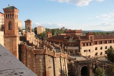 Teruel. La Escalinata Neomudéjar