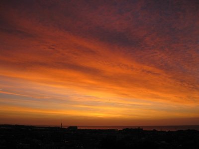 Sortida del Sol a Malgrat de Mar