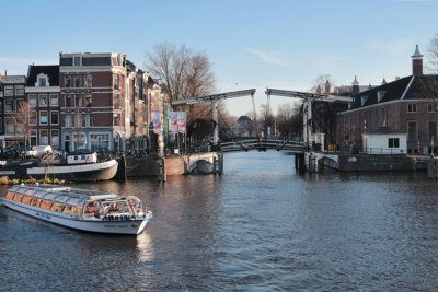 Amsterdam. Bridge on the Herengratch