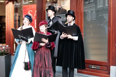 Street Singers in Haarlem