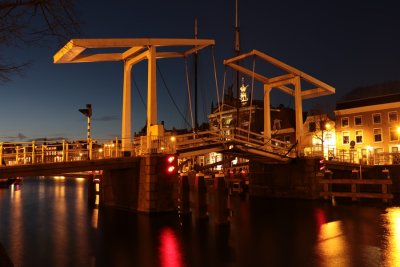 Haarlem. Gravenstenen Bridge