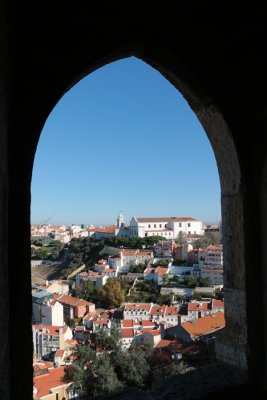Vista desde el Castelo de Sao Jorge