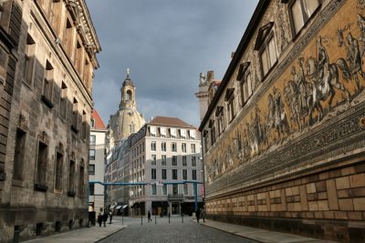Dresden. Augustusstrasse