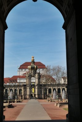 Dresden. Zwinger. Kronentor