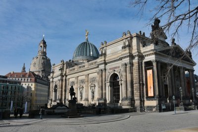 Dresden. Kunsthalle im Lipsiusbau