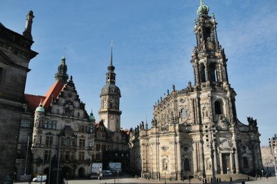 Dresden. Schlossplatz