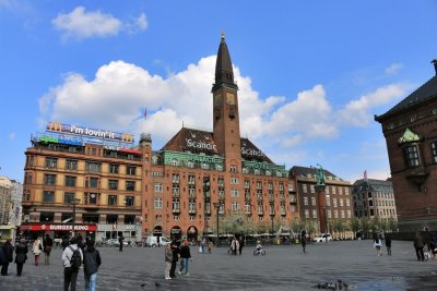 Copenhagen. City Hall Square (Rådhuspladsen)