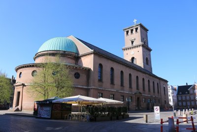 Copenhagen. The Church of Our Lady (Vor Frue Kirke)