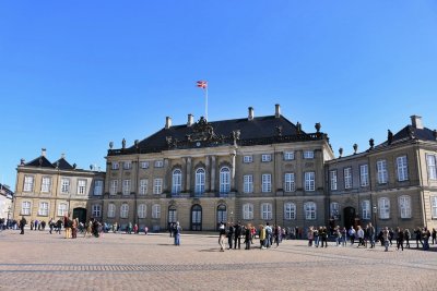 Copenhagen. Amalienborg Palace 